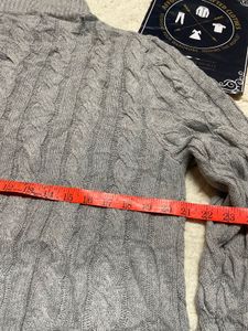 Ralph Lauren Grey Knit Sweater