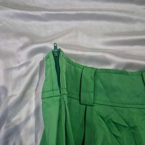 Micro Mini Satin Skorts