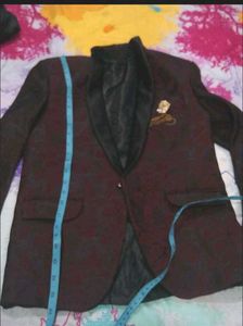 Stylish Burgundy blazer