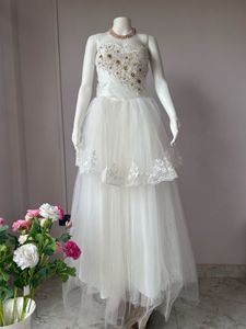 White Occasion Gown