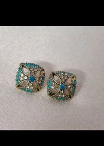 Black Jhumka Earrings
