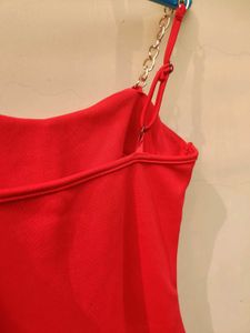 Red Bodycon Mini Dress