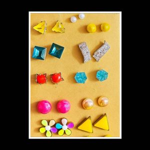 27 Combo Fun Earring Lot For Kids And Adults