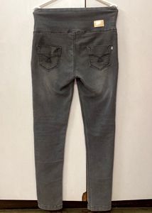Grey Denim Jeggings