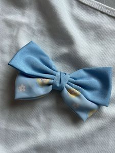 Cute Blue Hair Bow