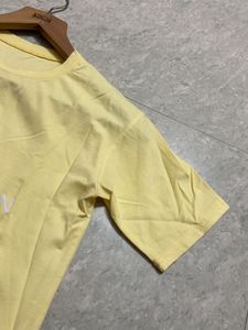 Louis Vuitton Yellow Crop T-shirt For Women