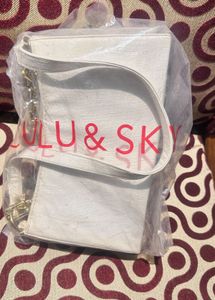 White Chain Shoulder Bag