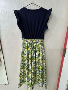 Floral Print Midi Dress