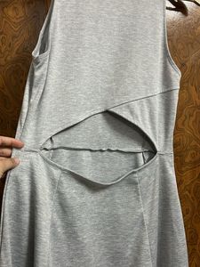 H&amp;M Back Cutout Dress