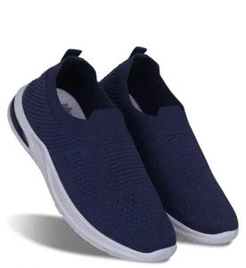 Navy Blue Slip-on Sneakers