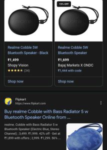 Realme Cobble Bluetooth Speaker