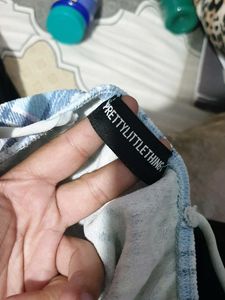 9277. Cute Plaid Crop Top