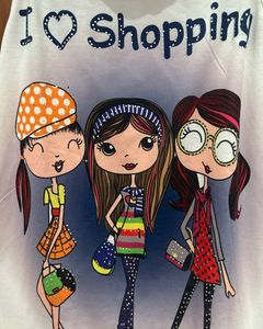 Cute Girls Graphic Top