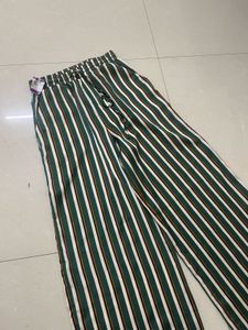 Forever 21 Silk Wide Leg Trouser
