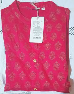 Trendy Rose Colour Kurti For Women