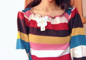 Striped Long Sleeve Top🎗️🌷