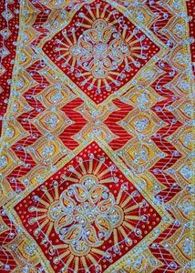 embroidered dress material