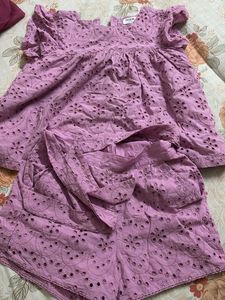 Cute Lilac Co-ord Set