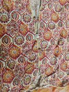 Set Of 2 Embroidered Sleeveless Jacket