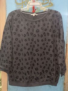 Animal Print Sweatshirt