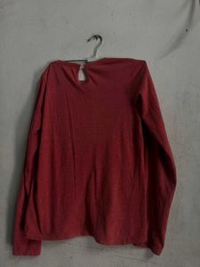 Allen Solly Round Neck Full Sleeves Top