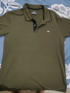 Olive Green Polo Shirt