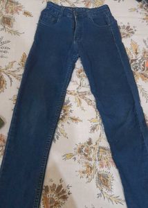 Dark Blue Denim Jeans