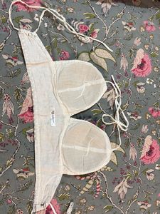 Embroidered Halter Top