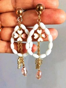 Flower Dangle Earrings