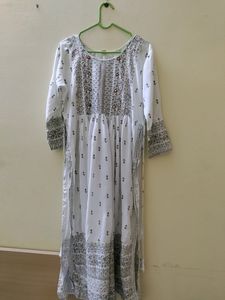 Festive Off White Kurta
