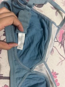 Dressberry Casual Blue Bra, Bust- 38 C