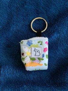Floral Diaper Keychain