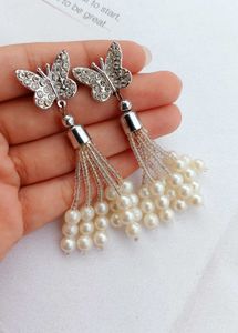 Korean Style Butterfly Earrings