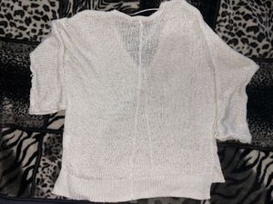 Elegant Knit V-Neck Top