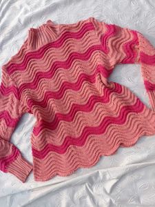 H&amp;m Striped Knit Sweater