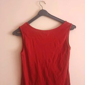 Red Tank Top - Casual Style