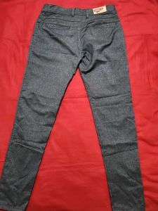 Gray Straight Leg Jeans