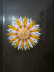Paper Starburst Decor