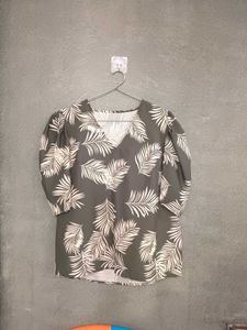 Tropical Loose Fit Top