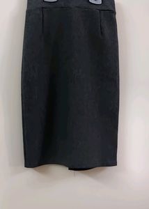Classic Black Pencil Skirt