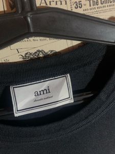 AMI Paris Heart Logo T-Shirt