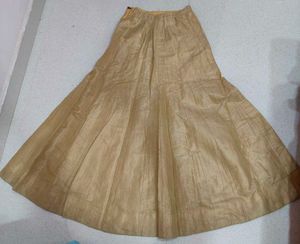 Rani Pink &amp; Gold Sherwani-Style Anarkali Set |