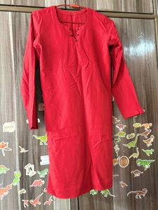 Red Kurta