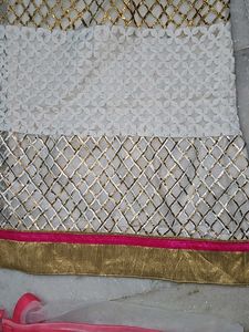 Designer Plazo And Dupatta Combo