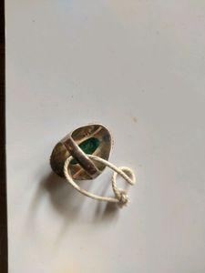 New Emerald Green Stone Ring