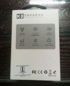NEW ONLY ONE TIME USED SMARS K-8 WIRELESS MIC