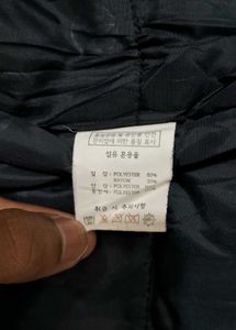 T-BUC Black Jacket | AMO Embroidery | Size L