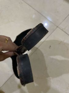 Zara Animal Print Mules