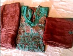Embroidered Salwar Kameez Suit Set