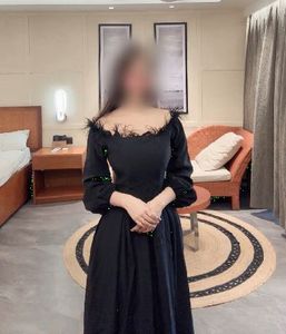 Elegant Black Midi Dress